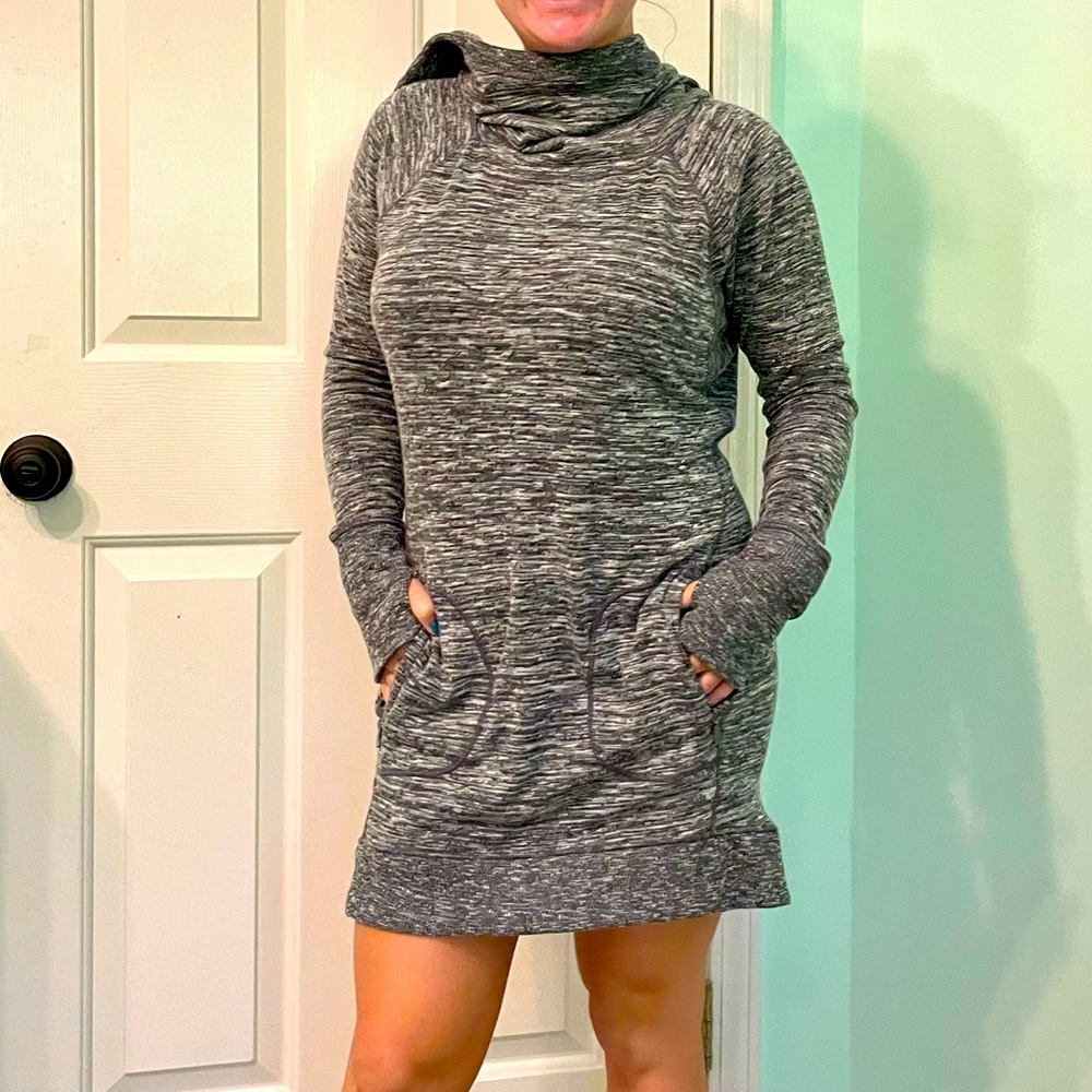 Athleta Hoodie Dress